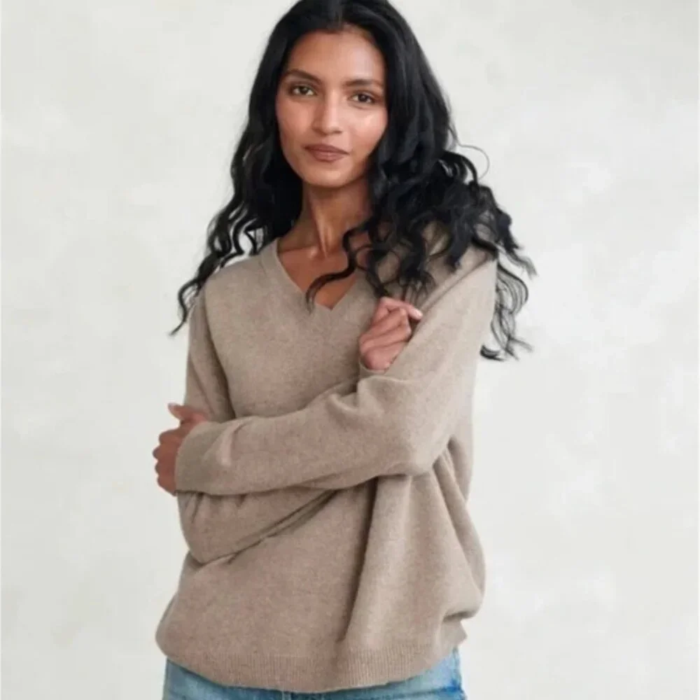 Flynn Cashmere Sweater - Picture 1 of 6